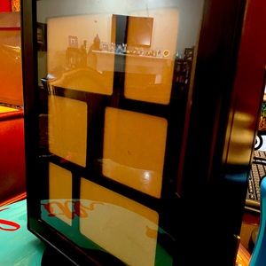 Beautiful Photo and Mirror Swivel Jewelry Box